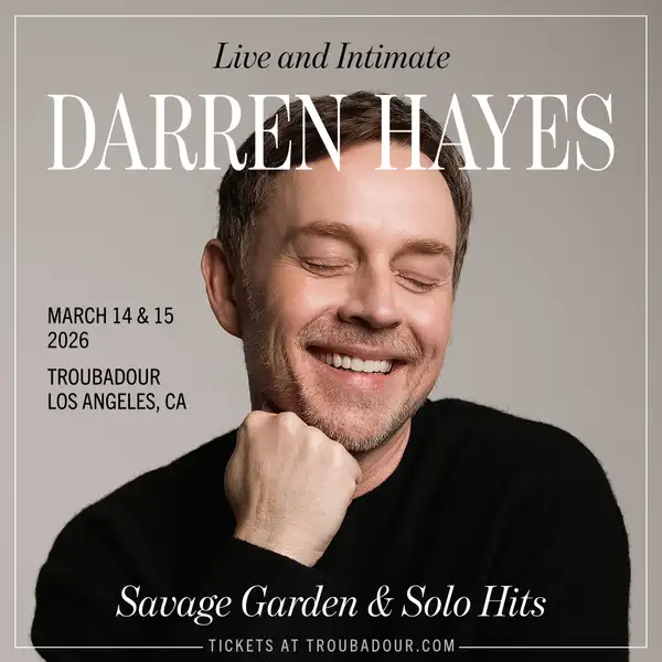 Darren Hayes (of Savage Garden)