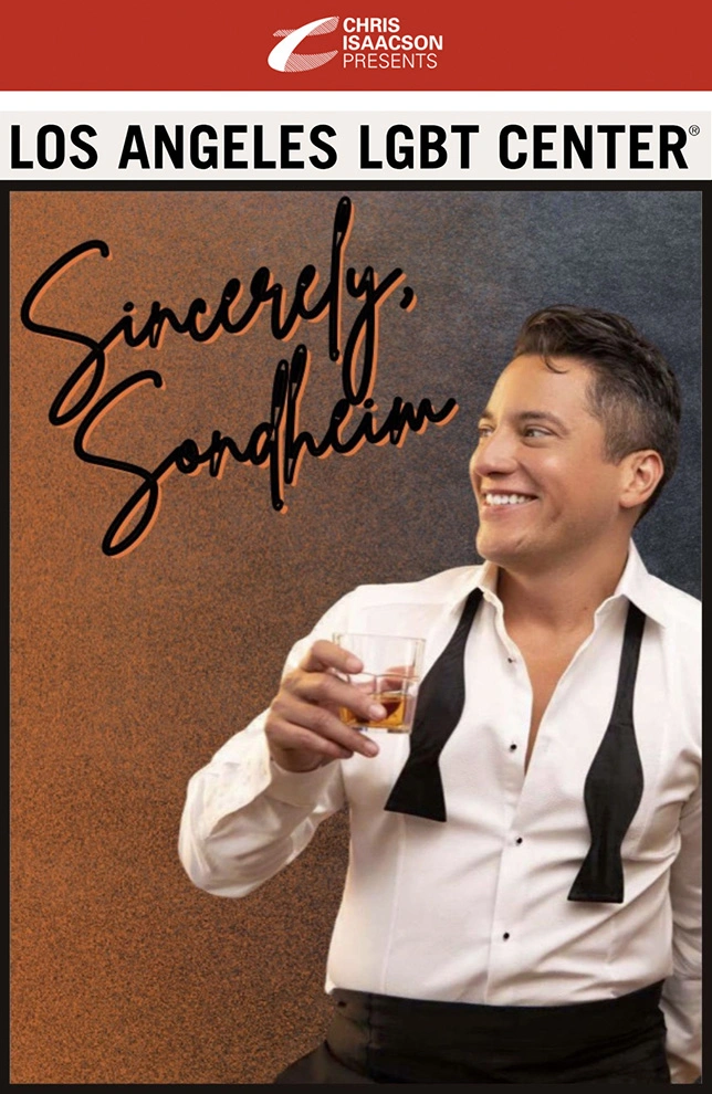 NICHOLAS RODRIGUEZ "SINCERELY, SONDHEIM" A Musical Love Letter To Stephen Sondheim, THE RENBERG THEATRE, June 17
