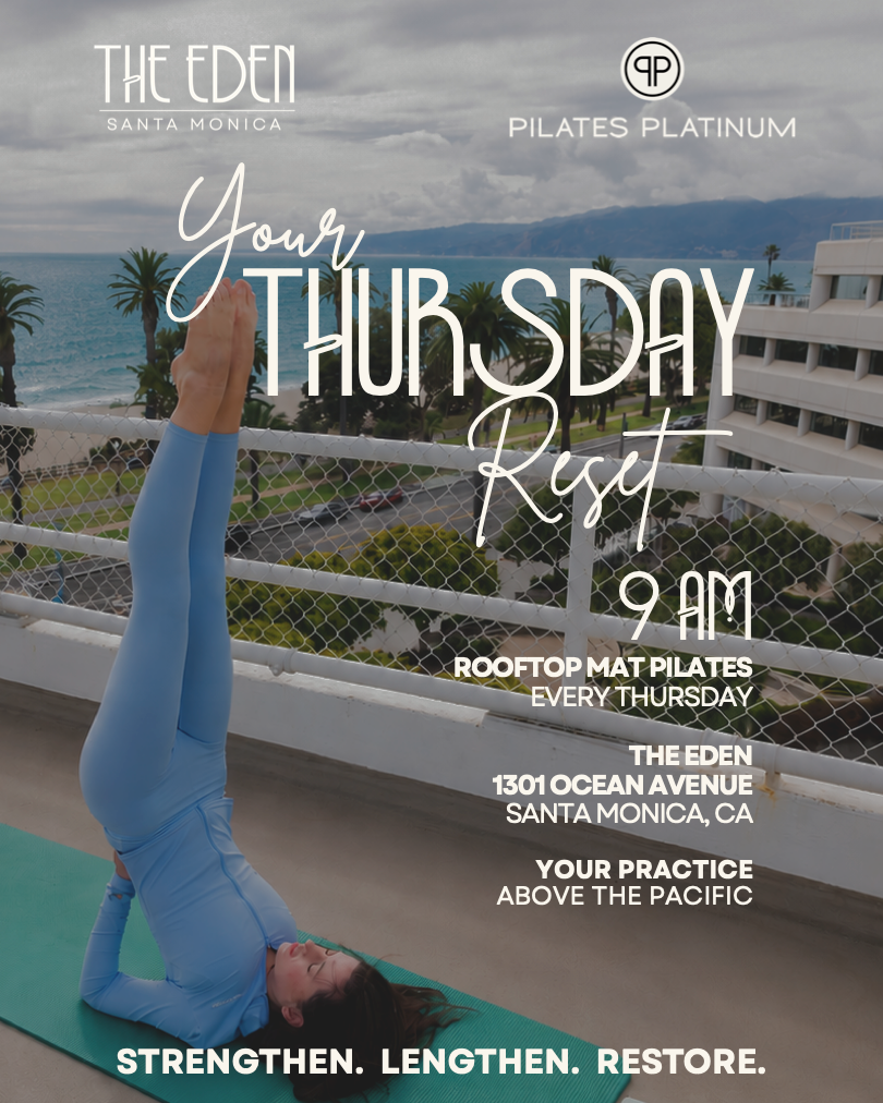 Rooftop Mat Pilates at The Eden Santa Monica