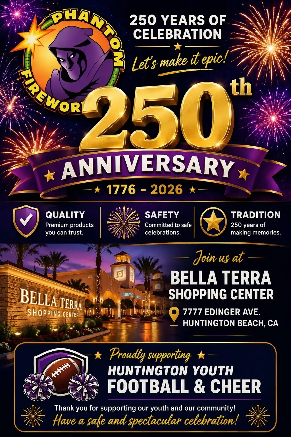 Phantom Fireworks Stand at Bella Terra